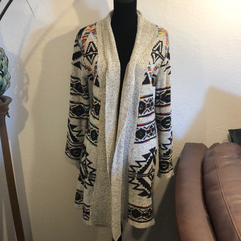 Sweater Colorful Cardigan